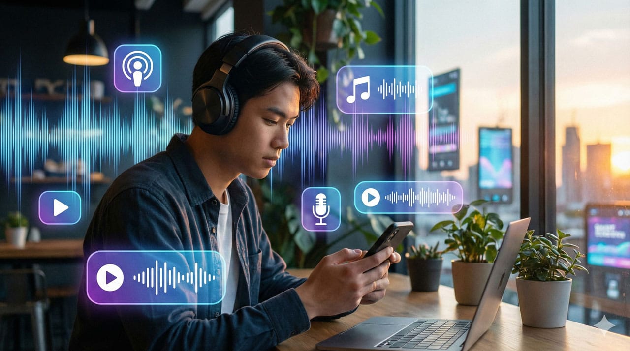A Nova Fronteira do Áudio Digital: Tecnologia e Comportamento em Portugal